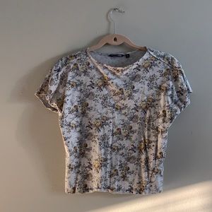 Floral Uniqlo tee